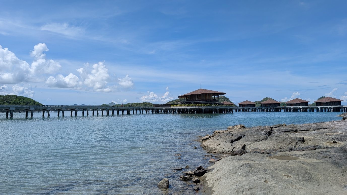 Overwater villas